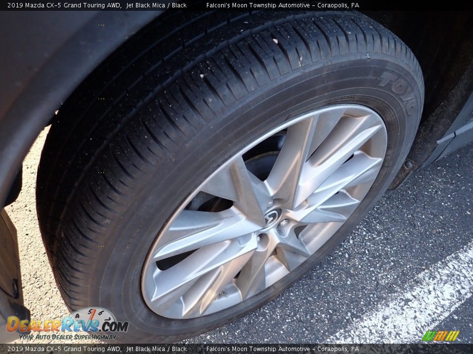 2019 Mazda CX-5 Grand Touring AWD Jet Black Mica / Black Photo #5