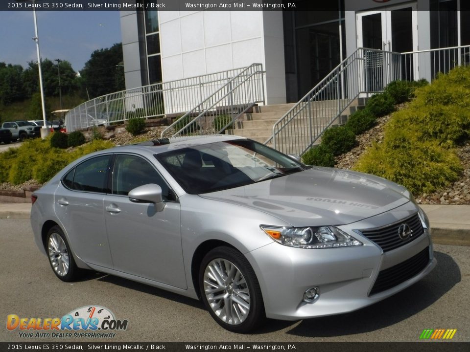 Silver Lining Metallic 2015 Lexus ES 350 Sedan Photo #1