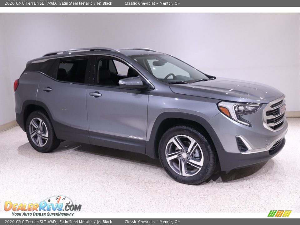 2020 GMC Terrain SLT AWD Satin Steel Metallic / Jet Black Photo #1