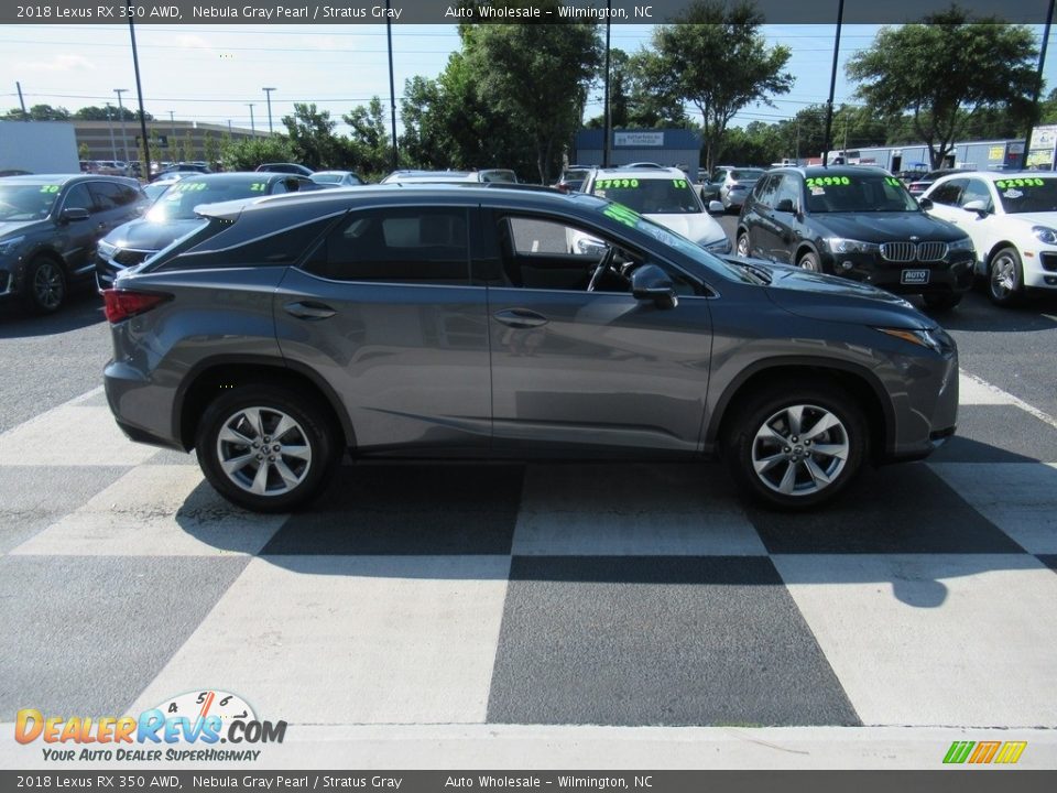 2018 Lexus RX 350 AWD Nebula Gray Pearl / Stratus Gray Photo #3