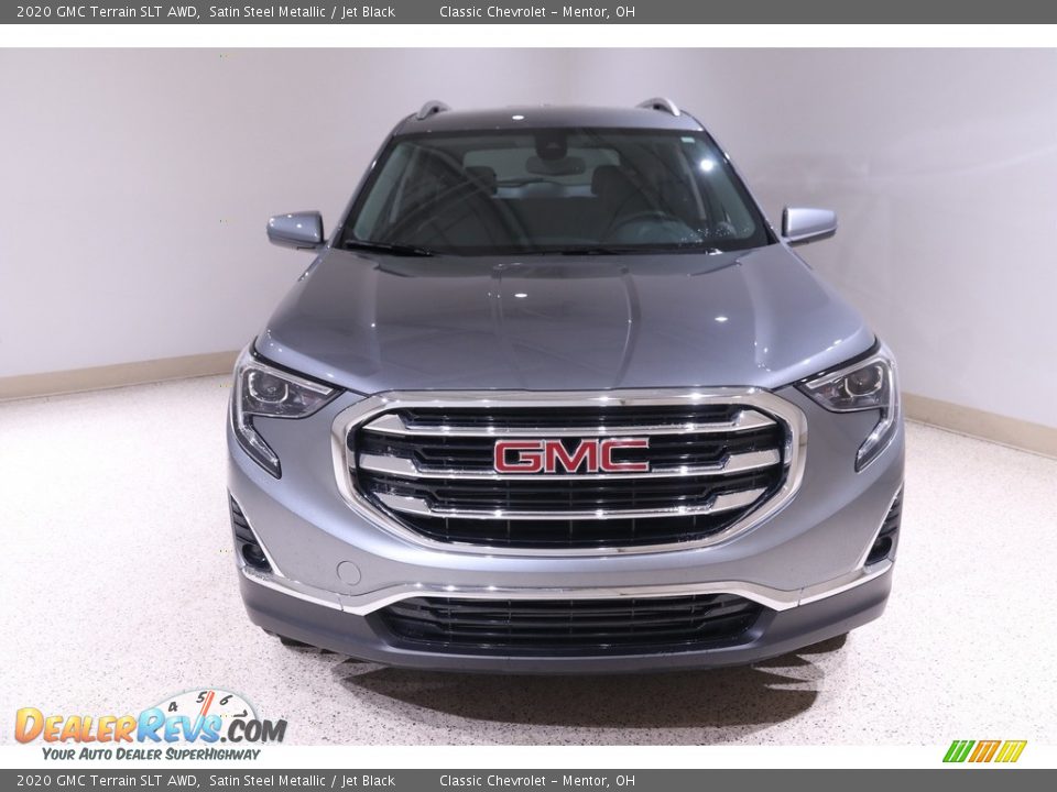 2020 GMC Terrain SLT AWD Satin Steel Metallic / Jet Black Photo #2