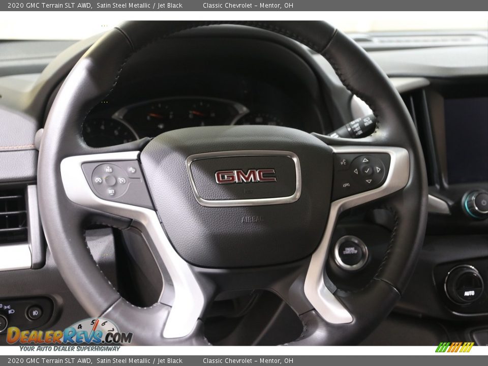 2020 GMC Terrain SLT AWD Satin Steel Metallic / Jet Black Photo #7