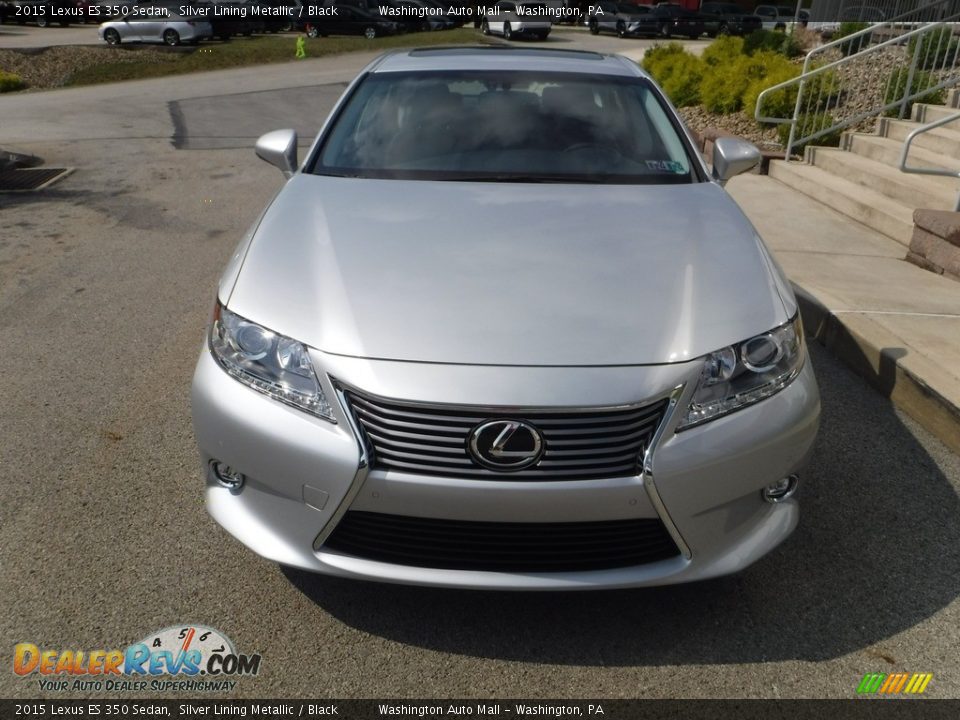 2015 Lexus ES 350 Sedan Silver Lining Metallic / Black Photo #12