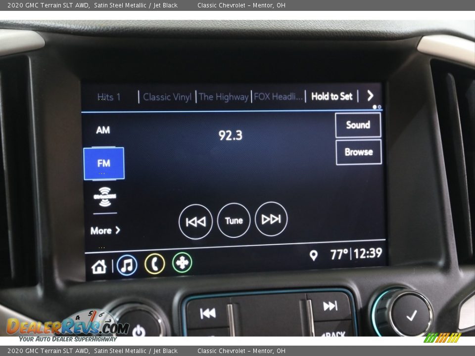 2020 GMC Terrain SLT AWD Satin Steel Metallic / Jet Black Photo #10