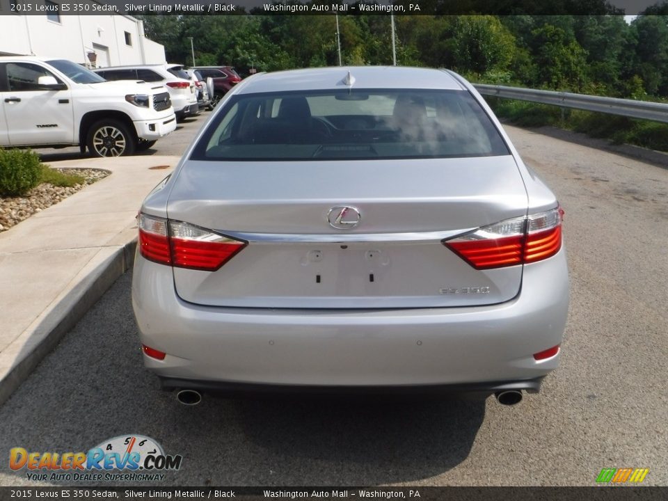 2015 Lexus ES 350 Sedan Silver Lining Metallic / Black Photo #16