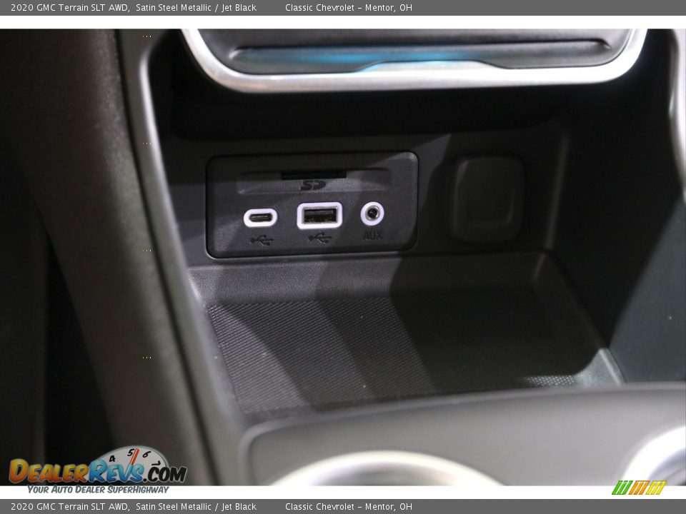 2020 GMC Terrain SLT AWD Satin Steel Metallic / Jet Black Photo #12