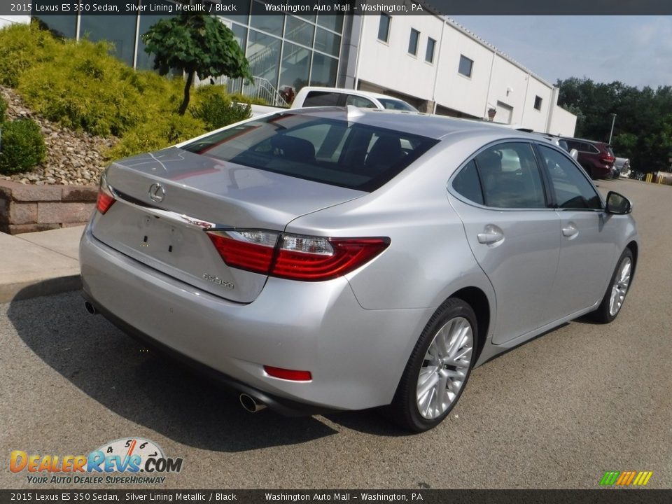 2015 Lexus ES 350 Sedan Silver Lining Metallic / Black Photo #17