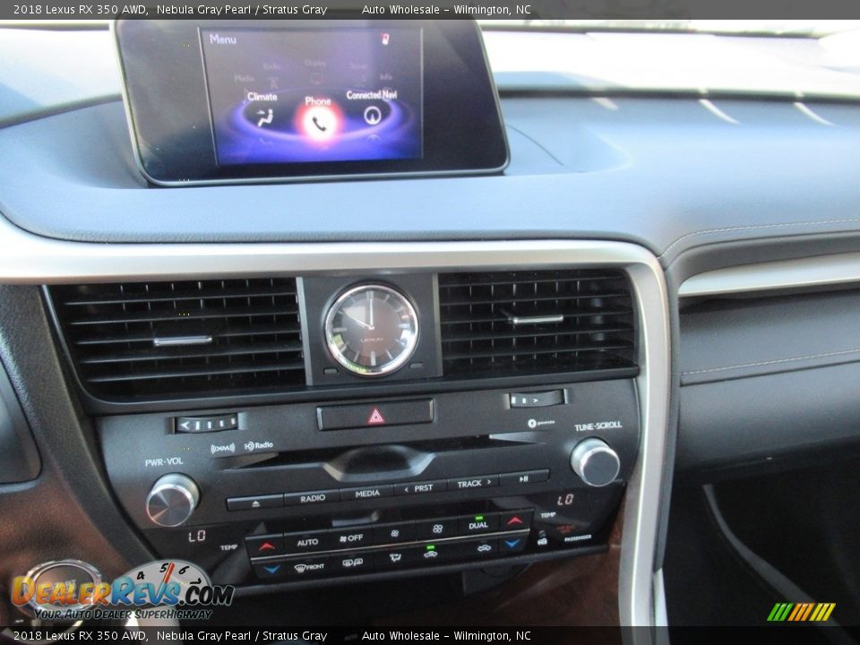2018 Lexus RX 350 AWD Nebula Gray Pearl / Stratus Gray Photo #17