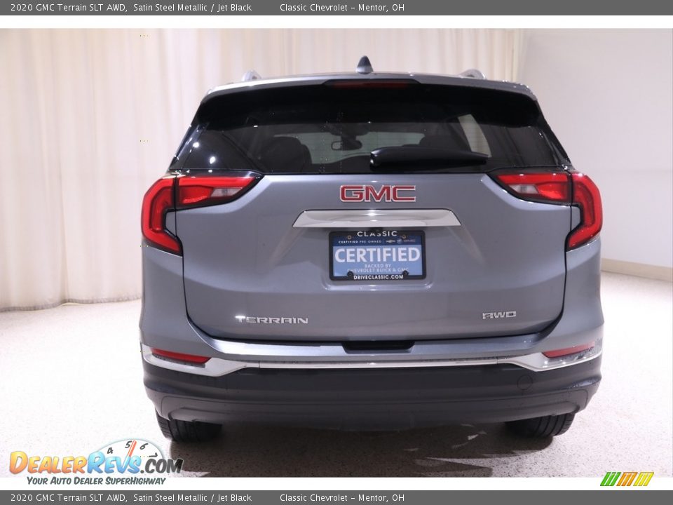 2020 GMC Terrain SLT AWD Satin Steel Metallic / Jet Black Photo #17