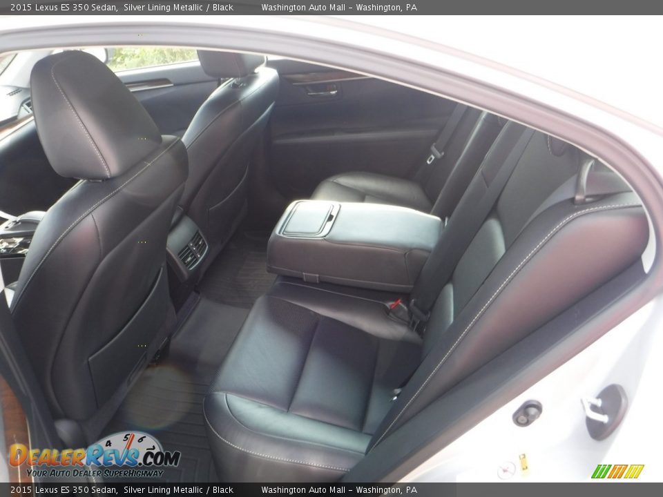 Rear Seat of 2015 Lexus ES 350 Sedan Photo #30