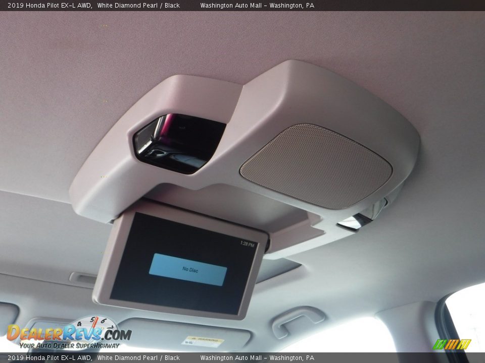 2019 Honda Pilot EX-L AWD White Diamond Pearl / Black Photo #11