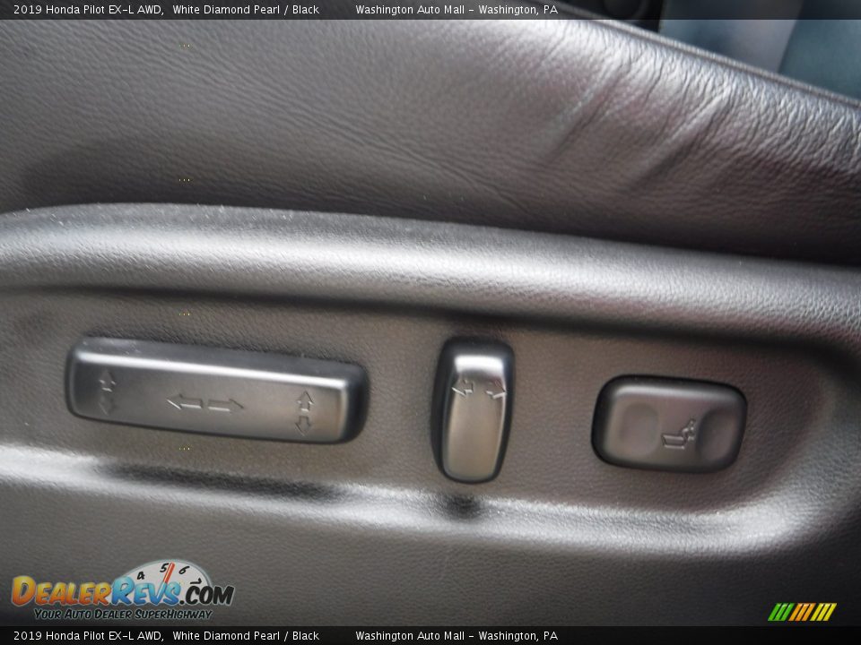 2019 Honda Pilot EX-L AWD White Diamond Pearl / Black Photo #15