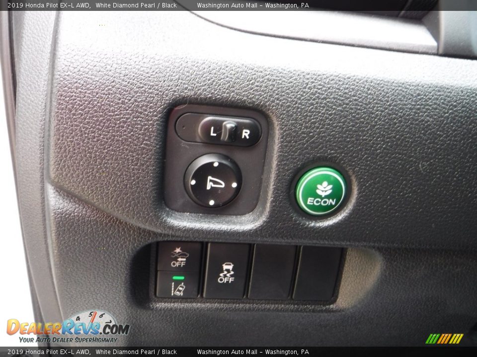 2019 Honda Pilot EX-L AWD White Diamond Pearl / Black Photo #16