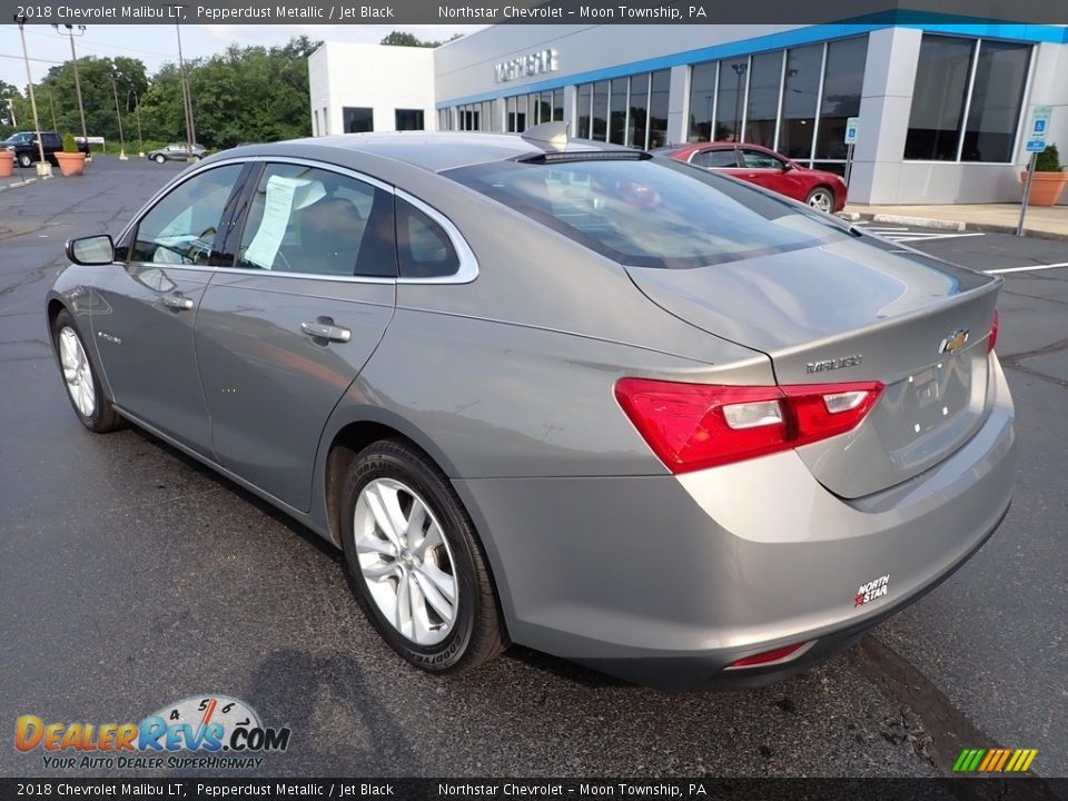 2018 Chevrolet Malibu LT Pepperdust Metallic / Jet Black Photo #4