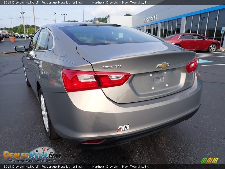 2018 Chevrolet Malibu LT Pepperdust Metallic / Jet Black Photo #5