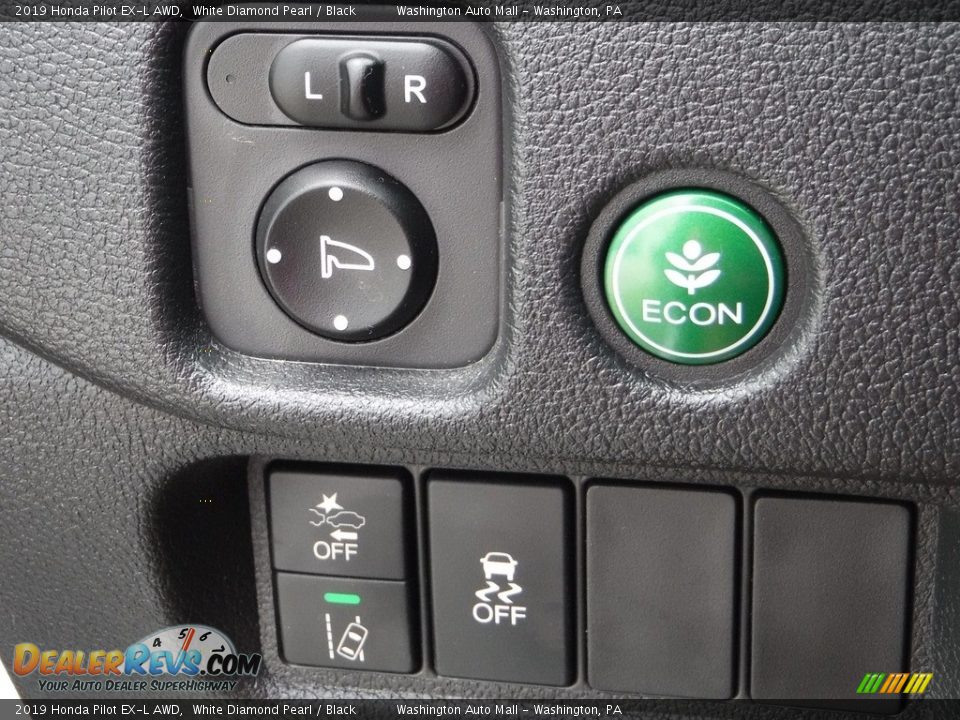 2019 Honda Pilot EX-L AWD White Diamond Pearl / Black Photo #18