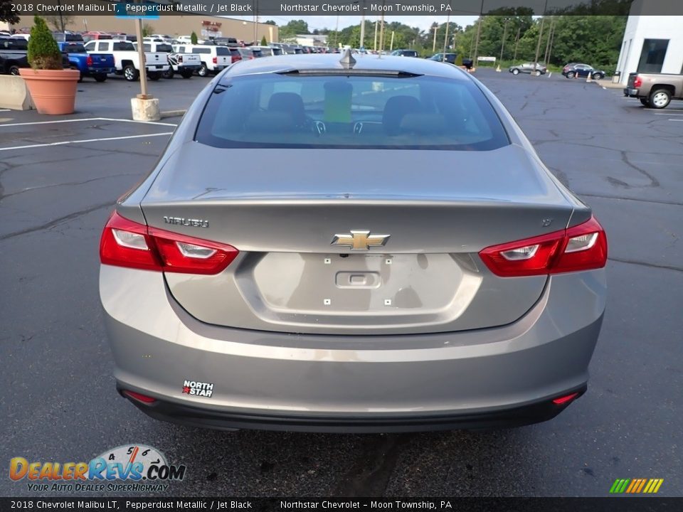 2018 Chevrolet Malibu LT Pepperdust Metallic / Jet Black Photo #6