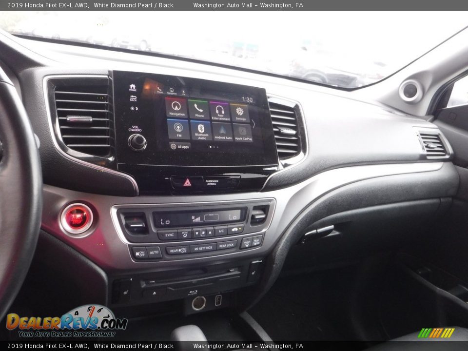 2019 Honda Pilot EX-L AWD White Diamond Pearl / Black Photo #21