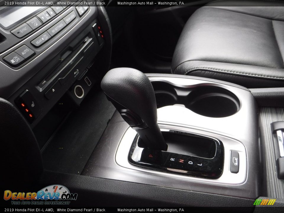 2019 Honda Pilot EX-L AWD White Diamond Pearl / Black Photo #22