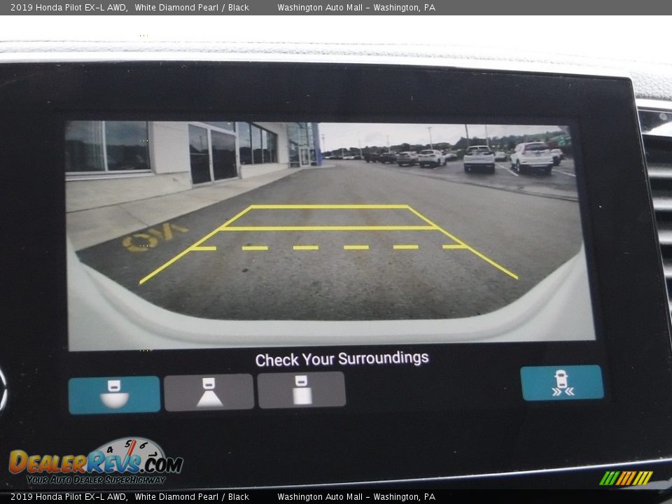 2019 Honda Pilot EX-L AWD White Diamond Pearl / Black Photo #26