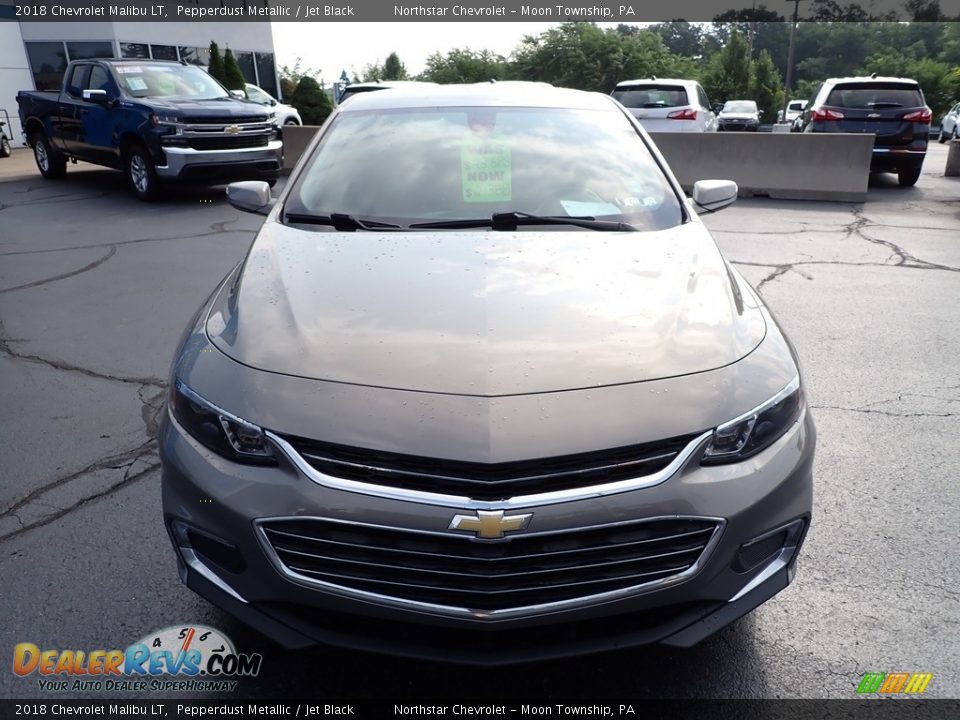 2018 Chevrolet Malibu LT Pepperdust Metallic / Jet Black Photo #13