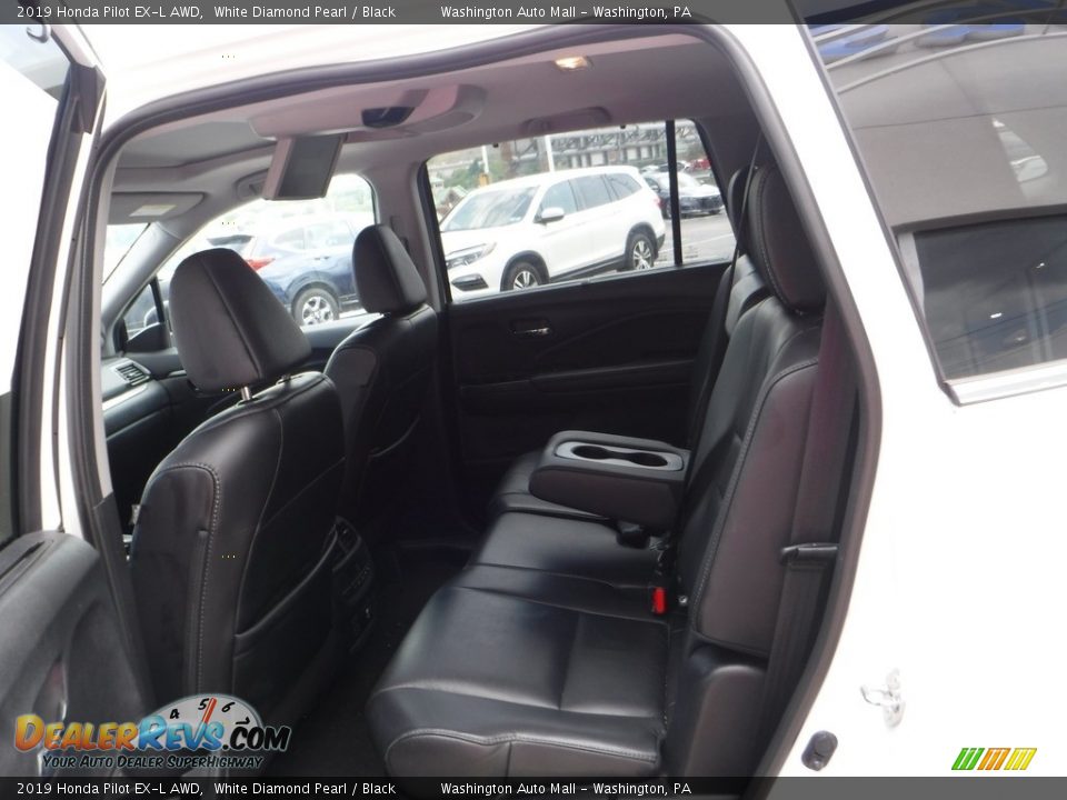 2019 Honda Pilot EX-L AWD White Diamond Pearl / Black Photo #29