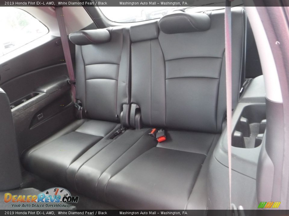 2019 Honda Pilot EX-L AWD White Diamond Pearl / Black Photo #31
