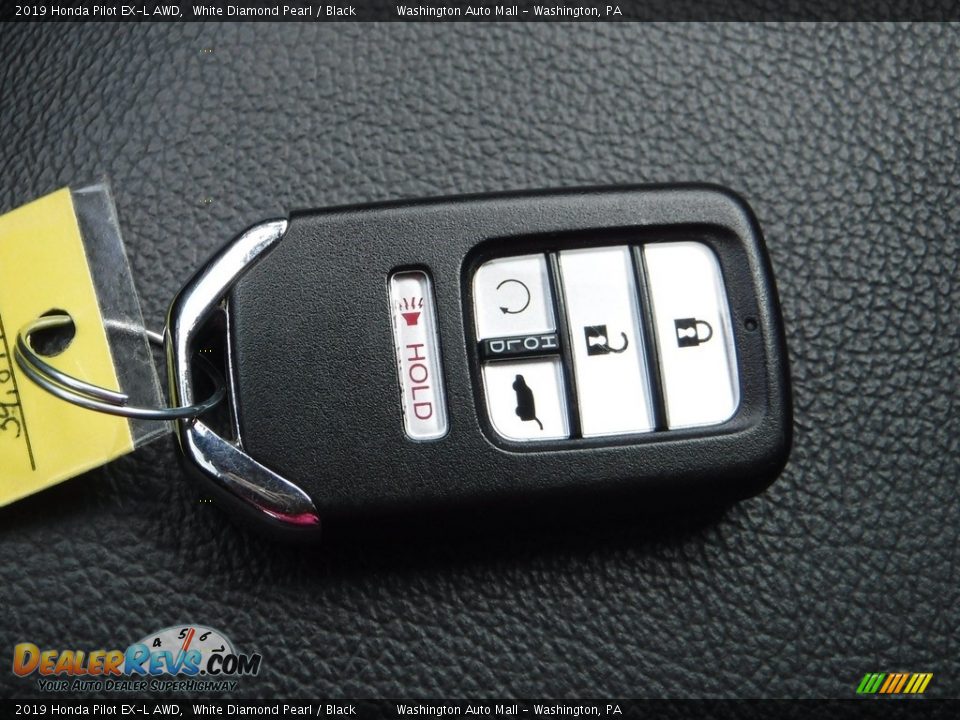 2019 Honda Pilot EX-L AWD White Diamond Pearl / Black Photo #34