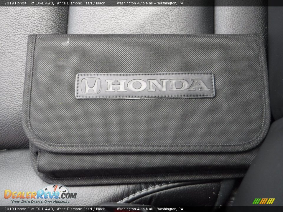 2019 Honda Pilot EX-L AWD White Diamond Pearl / Black Photo #35