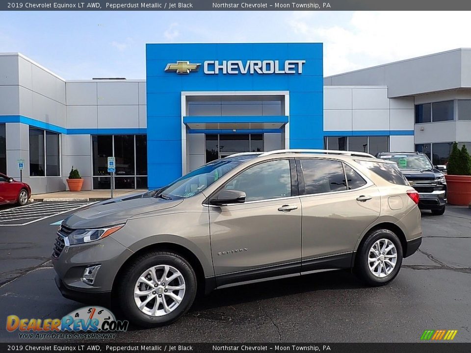 2019 Chevrolet Equinox LT AWD Pepperdust Metallic / Jet Black Photo #1