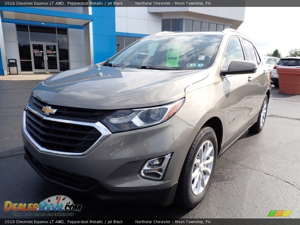 2019 Chevrolet Equinox LT AWD Pepperdust Metallic / Jet Black Photo #2