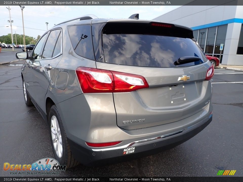 2019 Chevrolet Equinox LT AWD Pepperdust Metallic / Jet Black Photo #5