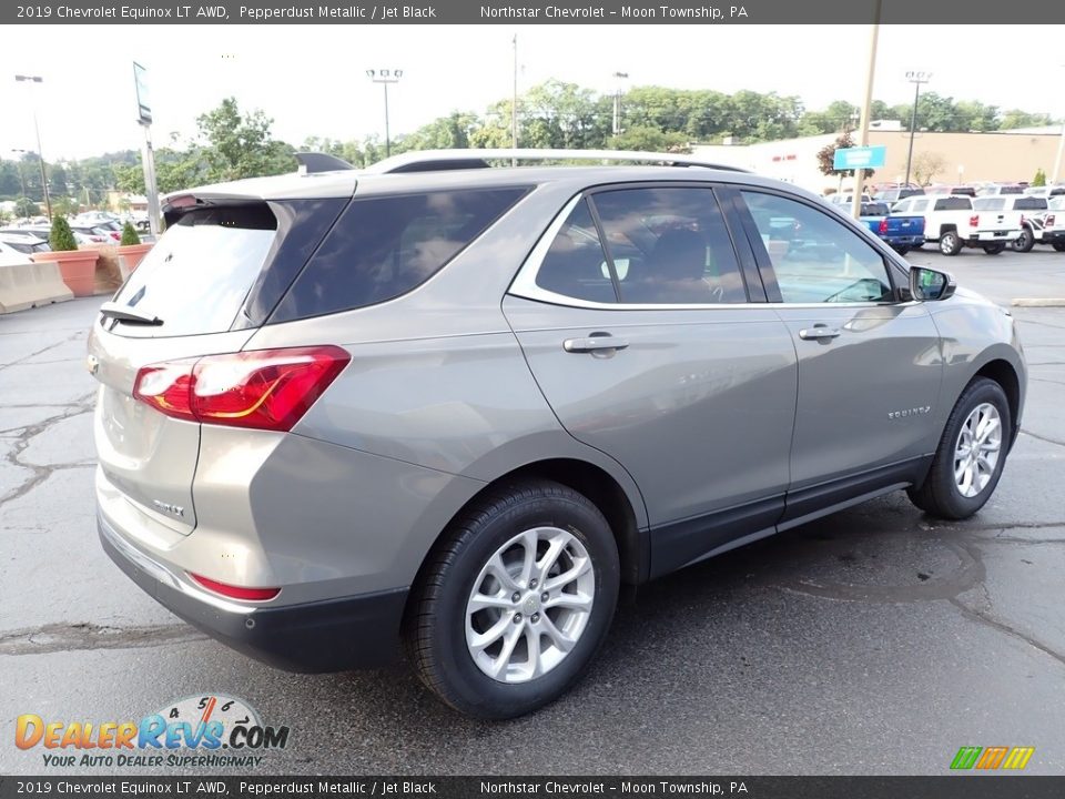 2019 Chevrolet Equinox LT AWD Pepperdust Metallic / Jet Black Photo #9