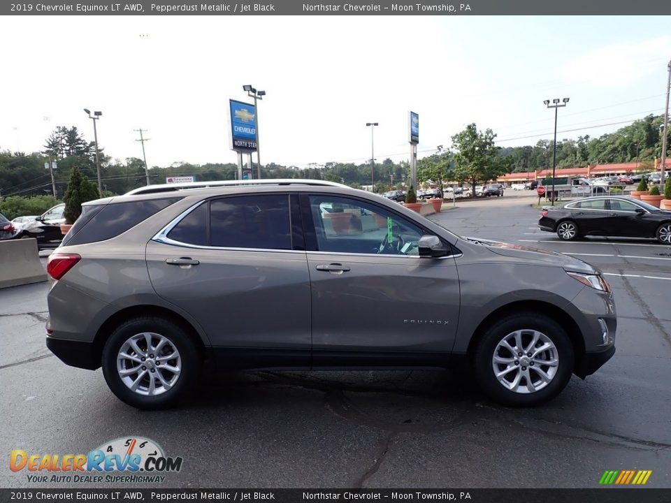 2019 Chevrolet Equinox LT AWD Pepperdust Metallic / Jet Black Photo #10