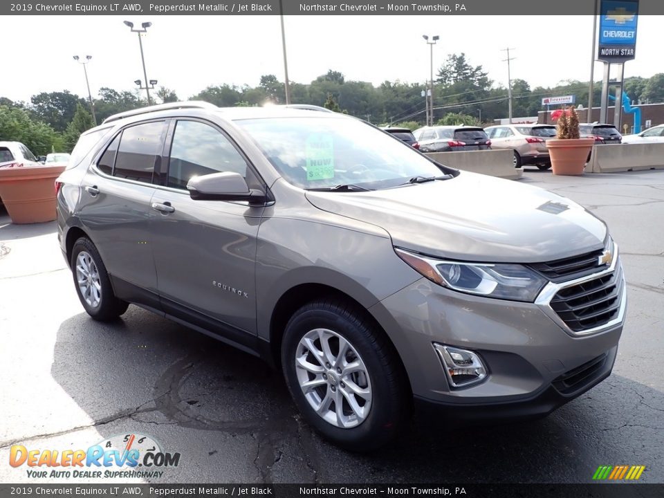 2019 Chevrolet Equinox LT AWD Pepperdust Metallic / Jet Black Photo #11