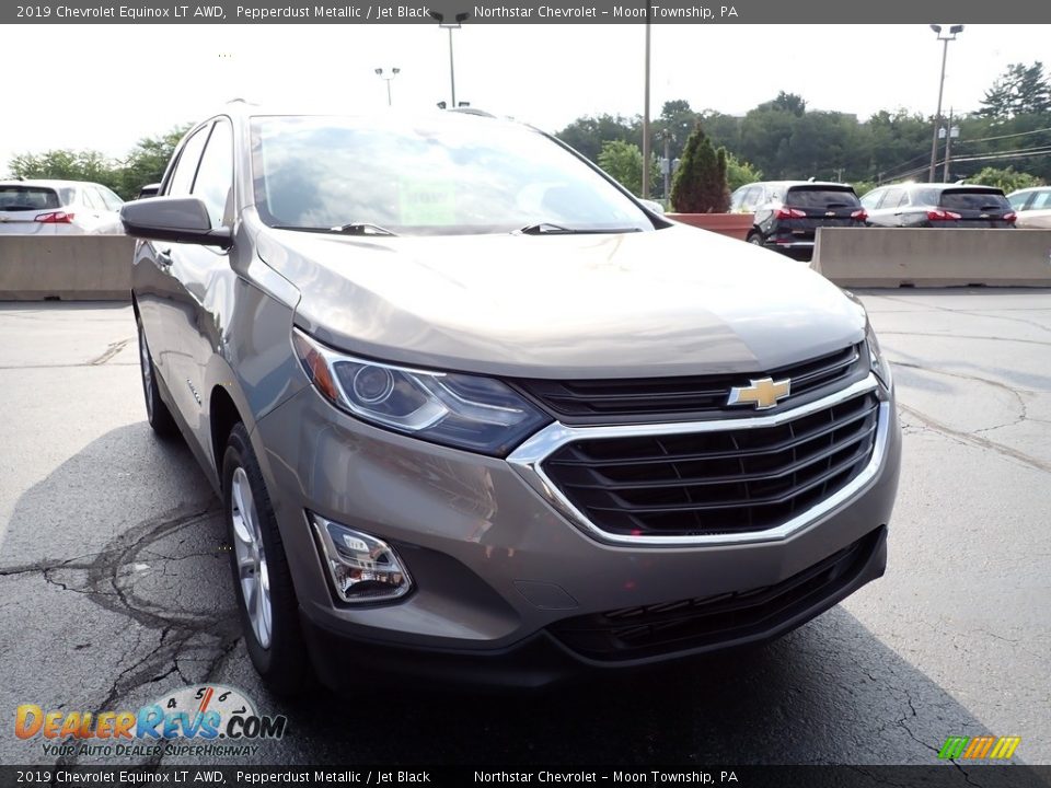 2019 Chevrolet Equinox LT AWD Pepperdust Metallic / Jet Black Photo #12