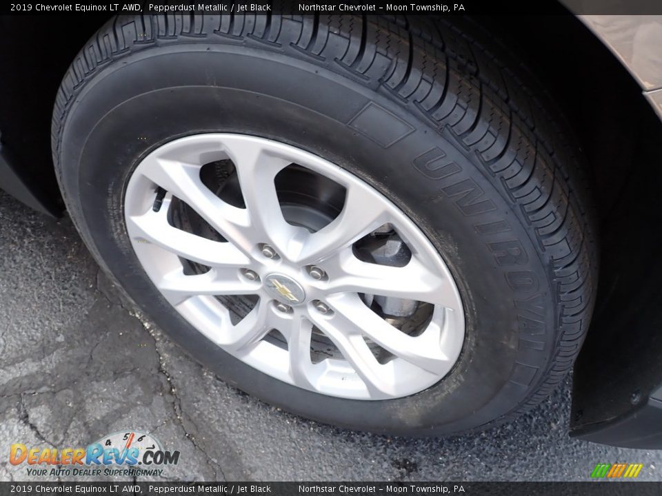 2019 Chevrolet Equinox LT AWD Pepperdust Metallic / Jet Black Photo #14