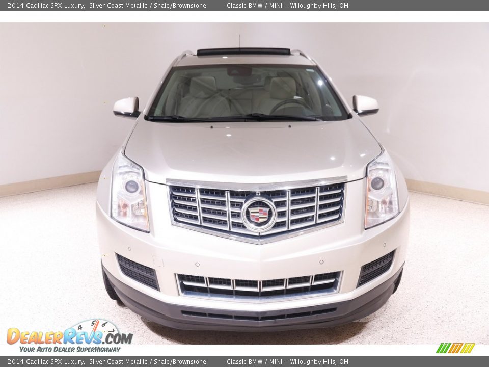 2014 Cadillac SRX Luxury Silver Coast Metallic / Shale/Brownstone Photo #2