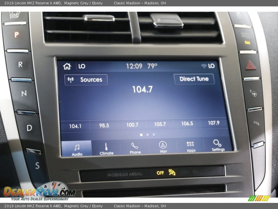 2019 Lincoln MKZ Reserve II AWD Magnetic Grey / Ebony Photo #9