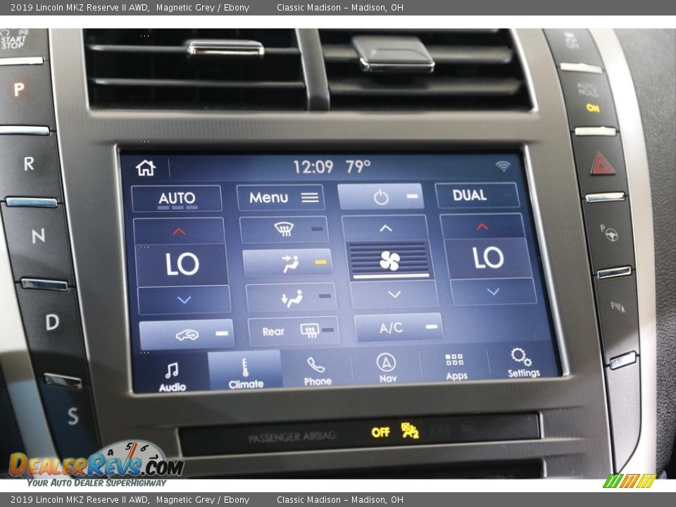 2019 Lincoln MKZ Reserve II AWD Magnetic Grey / Ebony Photo #10