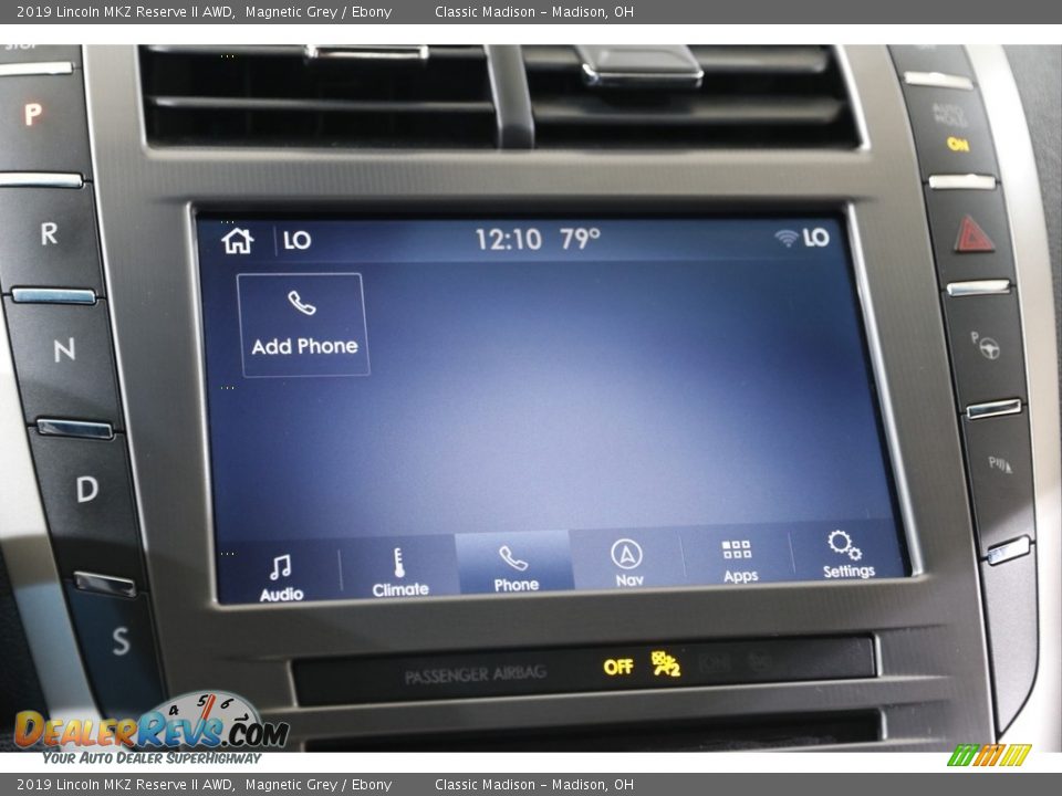 2019 Lincoln MKZ Reserve II AWD Magnetic Grey / Ebony Photo #11