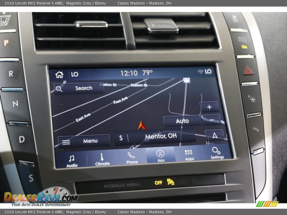Navigation of 2019 Lincoln MKZ Reserve II AWD Photo #12