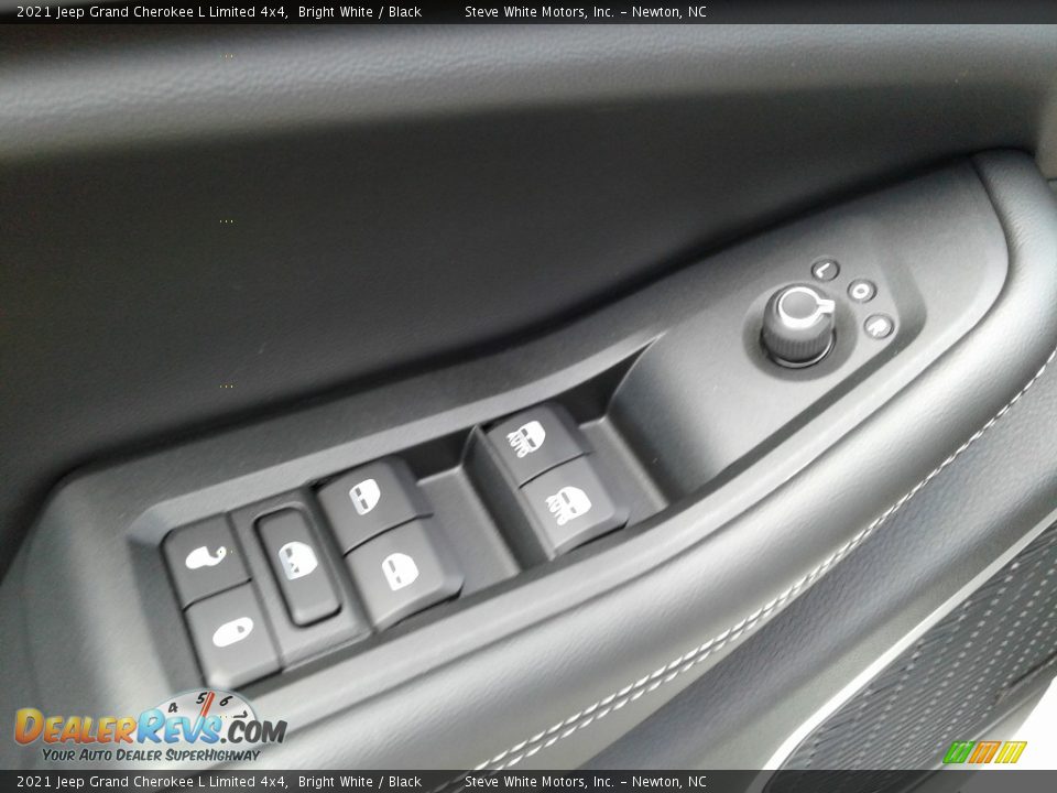 2021 Jeep Grand Cherokee L Limited 4x4 Bright White / Black Photo #11