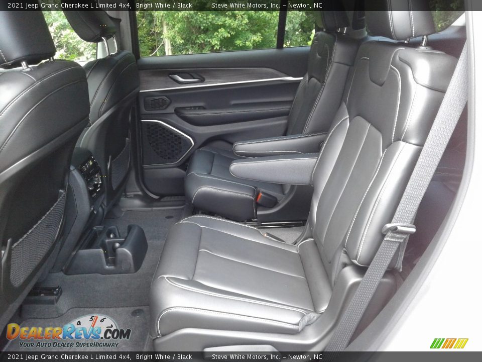 2021 Jeep Grand Cherokee L Limited 4x4 Bright White / Black Photo #13