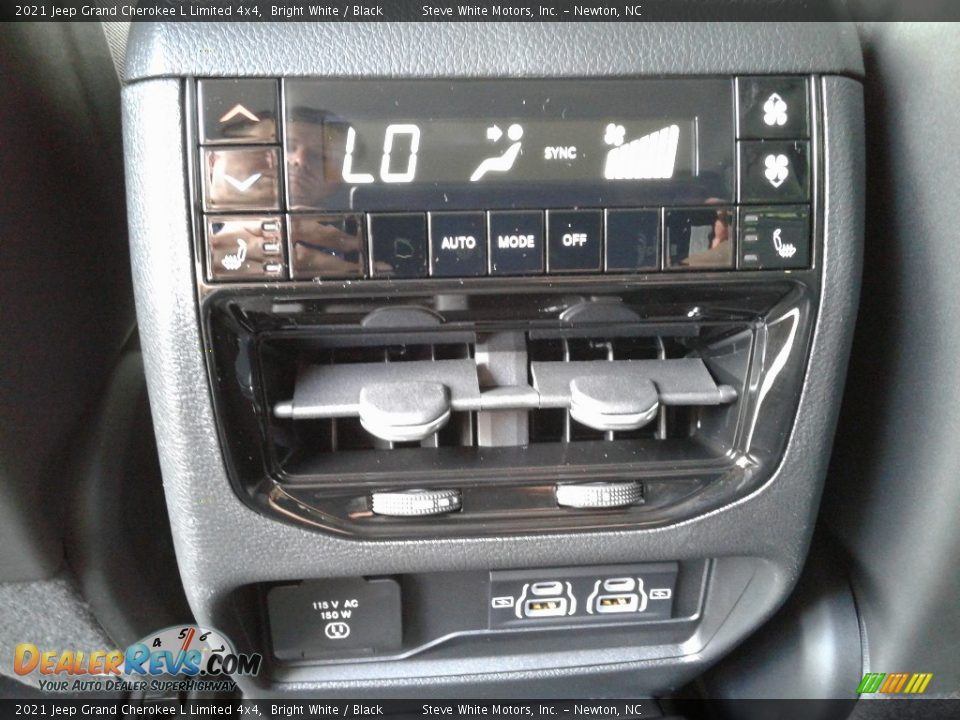 2021 Jeep Grand Cherokee L Limited 4x4 Bright White / Black Photo #14