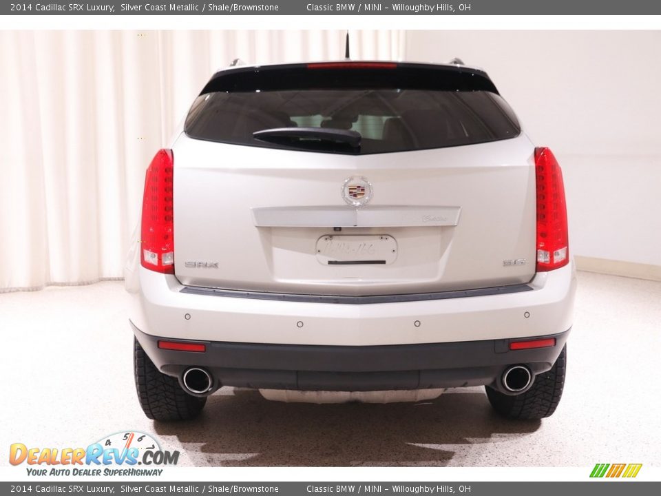 2014 Cadillac SRX Luxury Silver Coast Metallic / Shale/Brownstone Photo #18