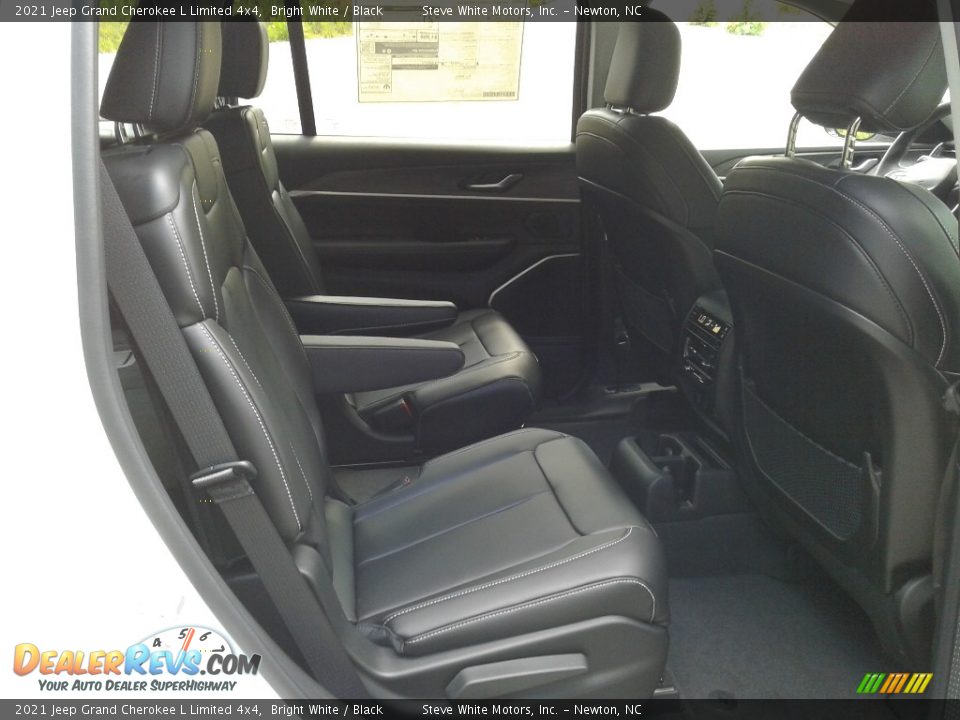 2021 Jeep Grand Cherokee L Limited 4x4 Bright White / Black Photo #18