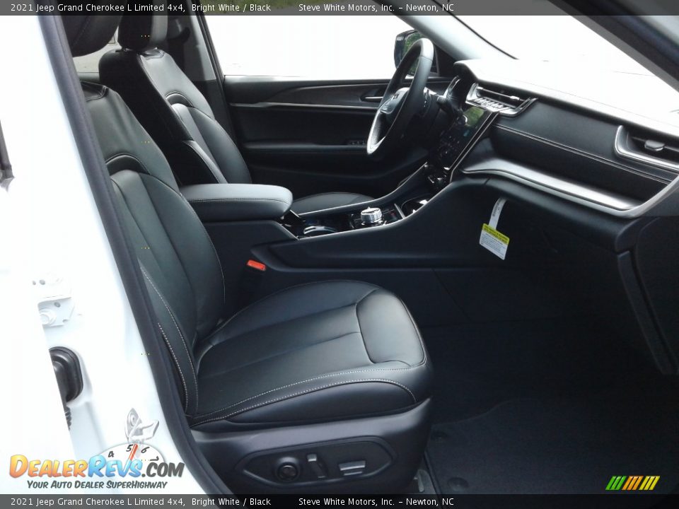 2021 Jeep Grand Cherokee L Limited 4x4 Bright White / Black Photo #19