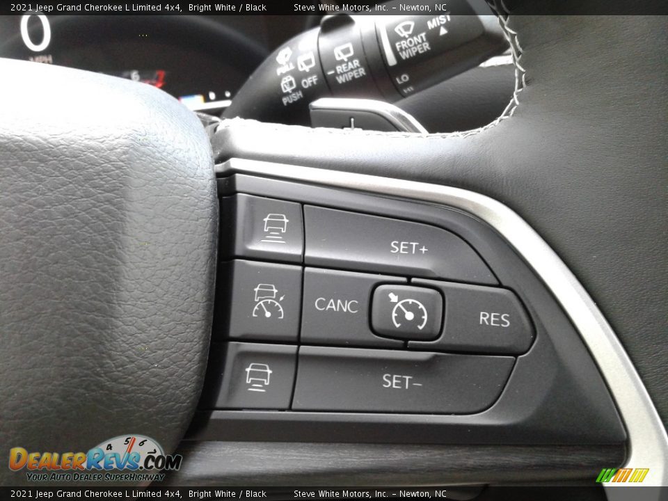 2021 Jeep Grand Cherokee L Limited 4x4 Bright White / Black Photo #22