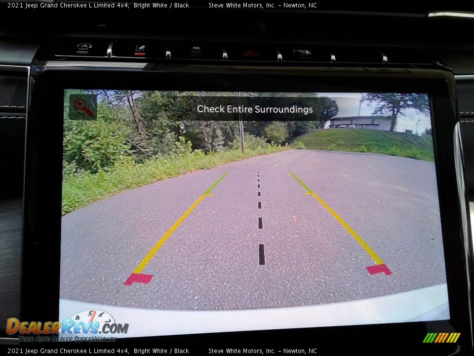 2021 Jeep Grand Cherokee L Limited 4x4 Bright White / Black Photo #26